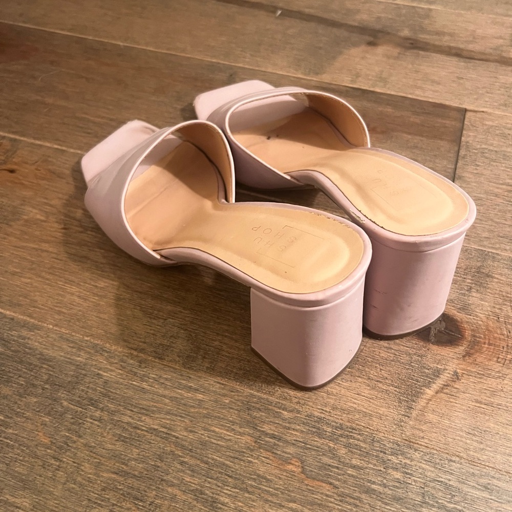 ShuShop Pink Heels Modern Block Design - Picture 2 of 2